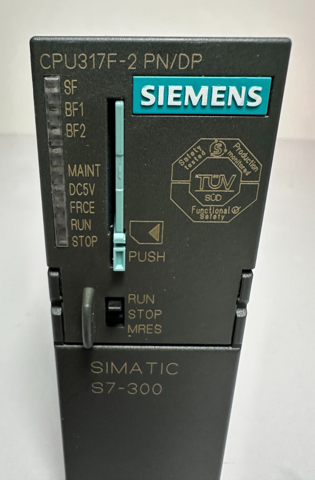 Siemens 6ES7 317-2FK14-0AB0 SIMATIC S7-300 CPU317F-2 PN/DP w/ Memory Card