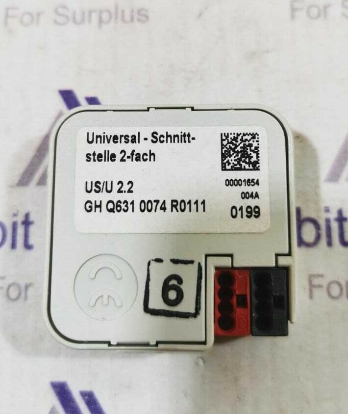 LOT 2 PCS ABB GH Q631 0074 R0111 US/U 2.2 KNX Universal Interface 2-fold