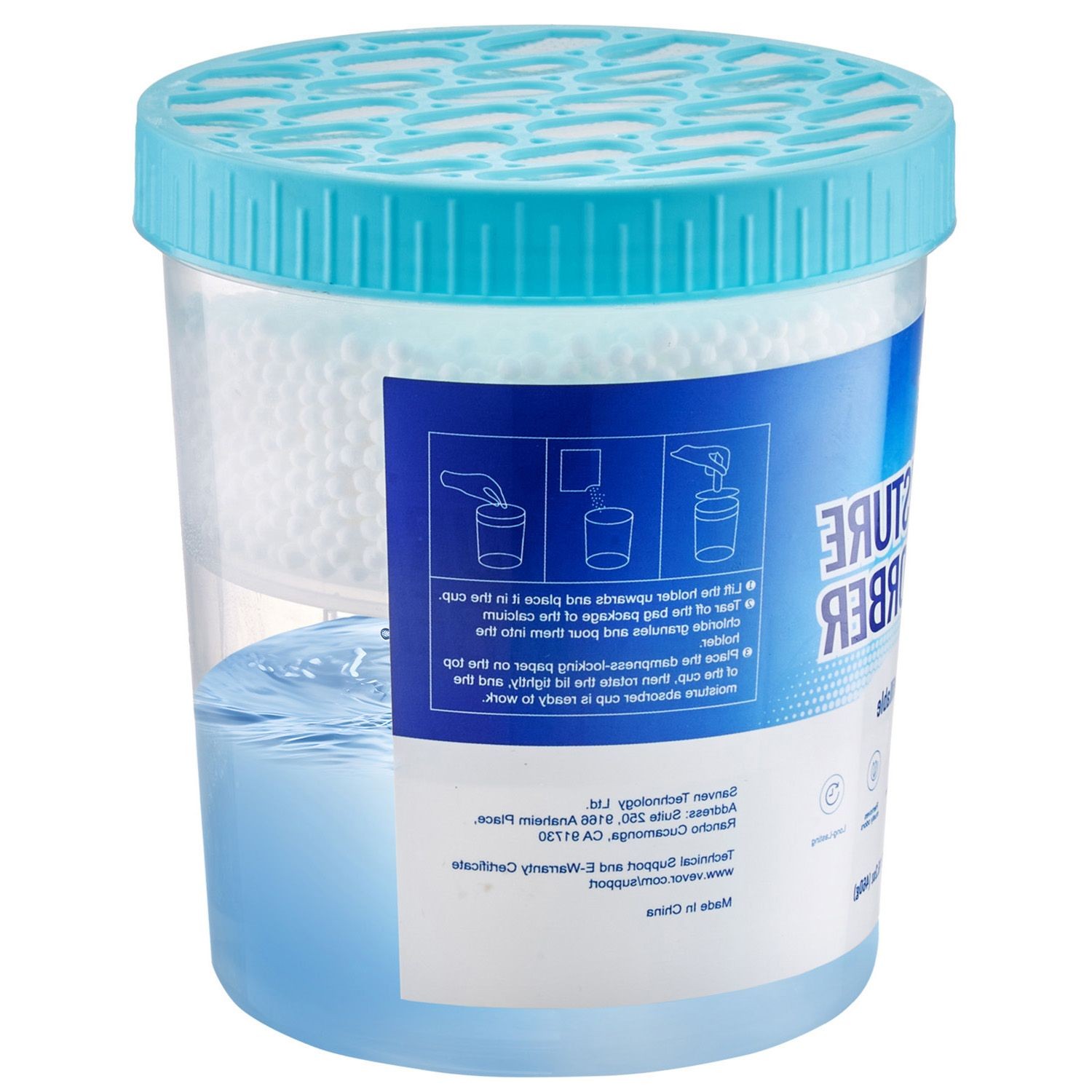 Moisture Absorber Bucket, 2 Packs 16.2 oz Hi-Capacity Moisture Absorber Bucket