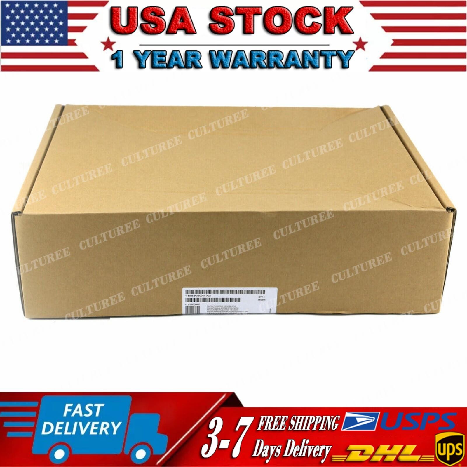 New In Box SIEMENS 6AV6 643-0CD01-1AX1 6AV6643-0CD01-1AX1 Touch Panel