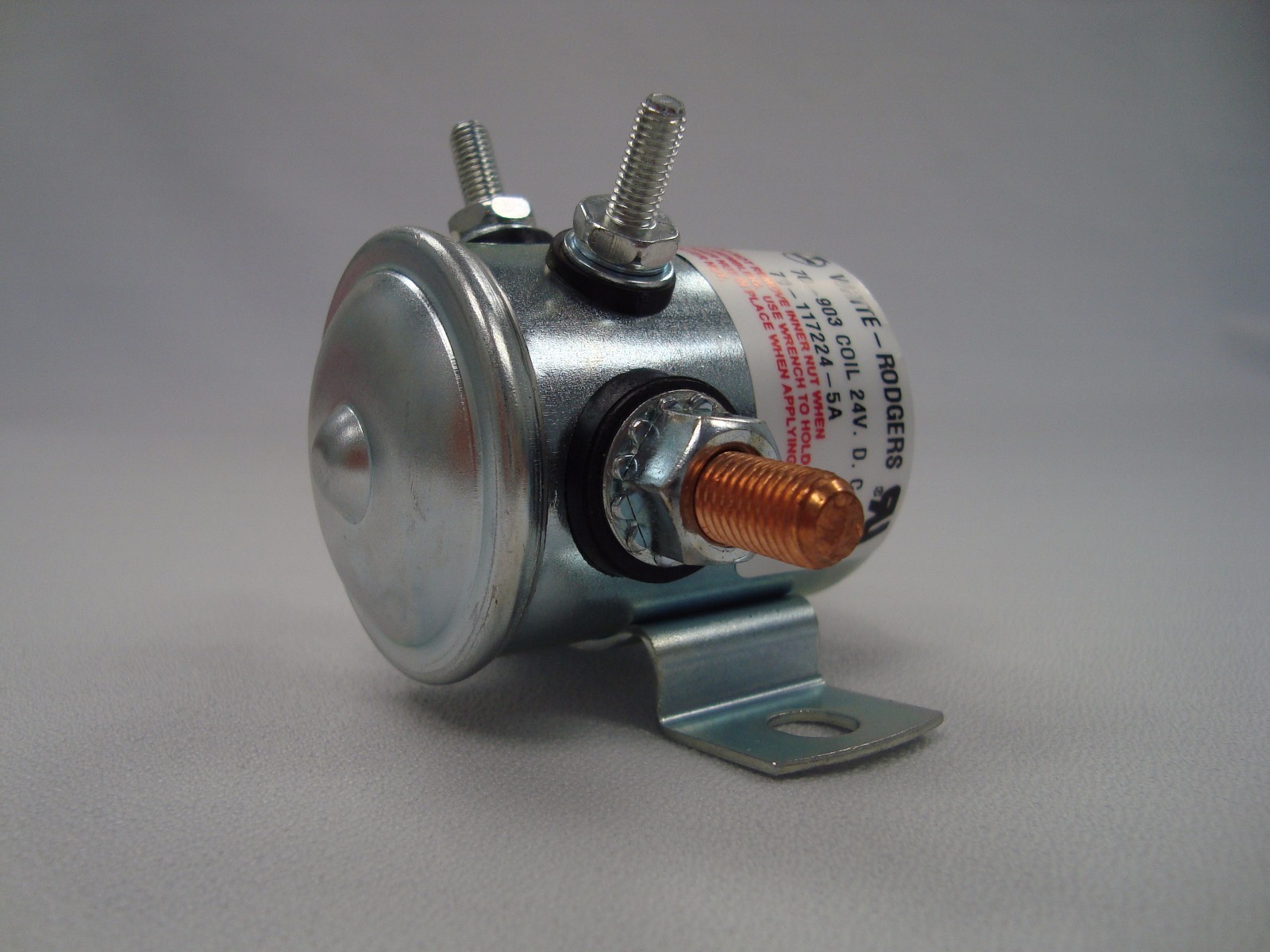 White-Rodgers 70-117224-5 DC Power Solenoid 24V 5 AMPS 60063556-29