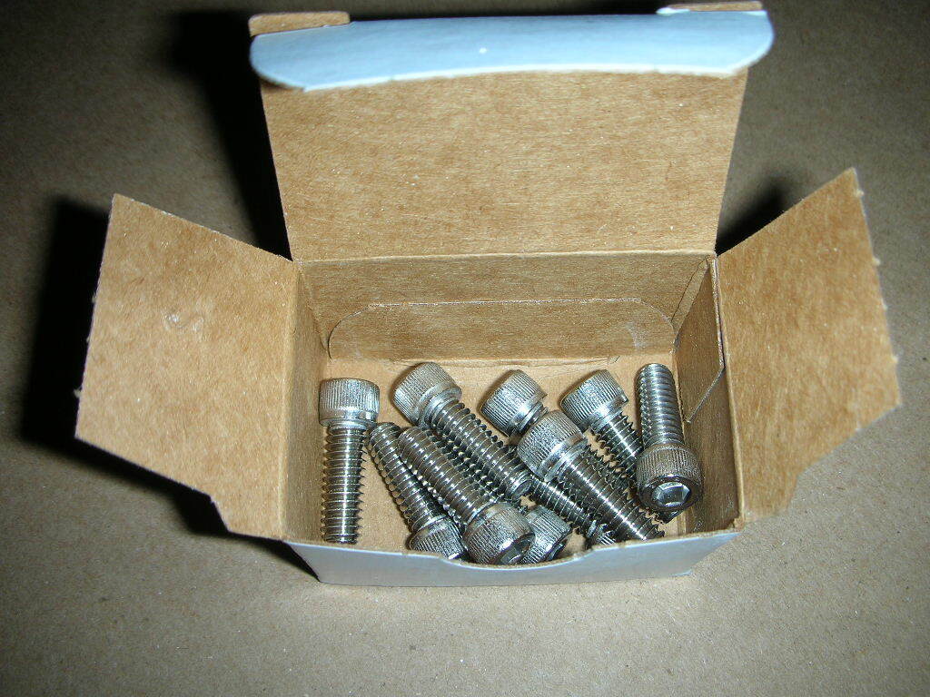 1/4-20 x 3/4″ Marine 316 Stainless Steel Socket Head Allen Cap Screws 10 Pcs.