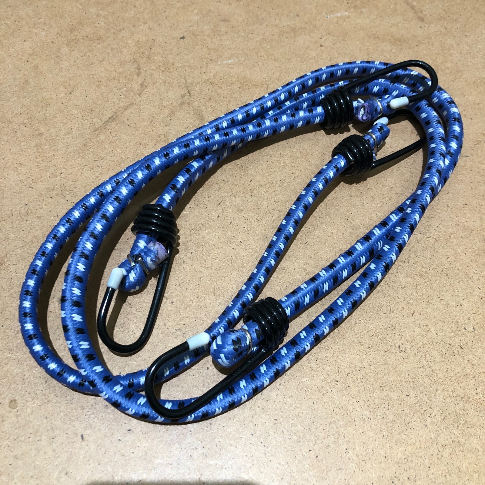 Bungee Cord Strap Tarp Elastic Tie Down Set Dia 8mm Length 32″ Varies Colors