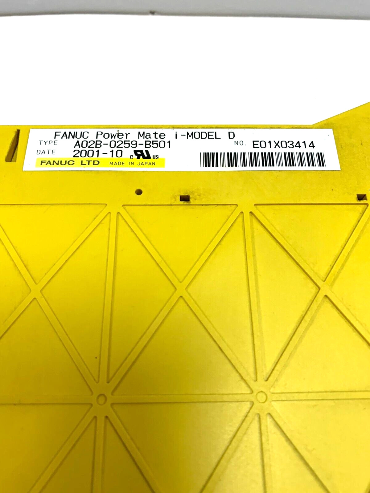 Fanuc A02B-0259-B501 with A16B-3200-0260/10B, A20B-8100-0530, A20B-8001-0730