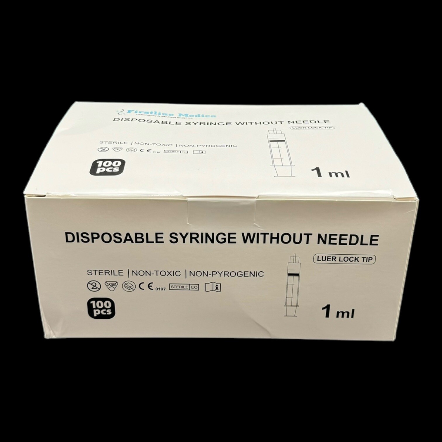 Syringe – Sterile – Luer Lock – 1ml-10ml – 2×100/pk