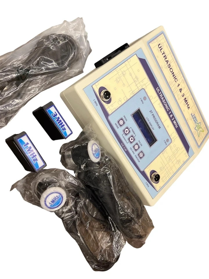 US Pro Ultrasound Therapy 1MHz & 3MHz Unit Home Use Physical Therapy Machine