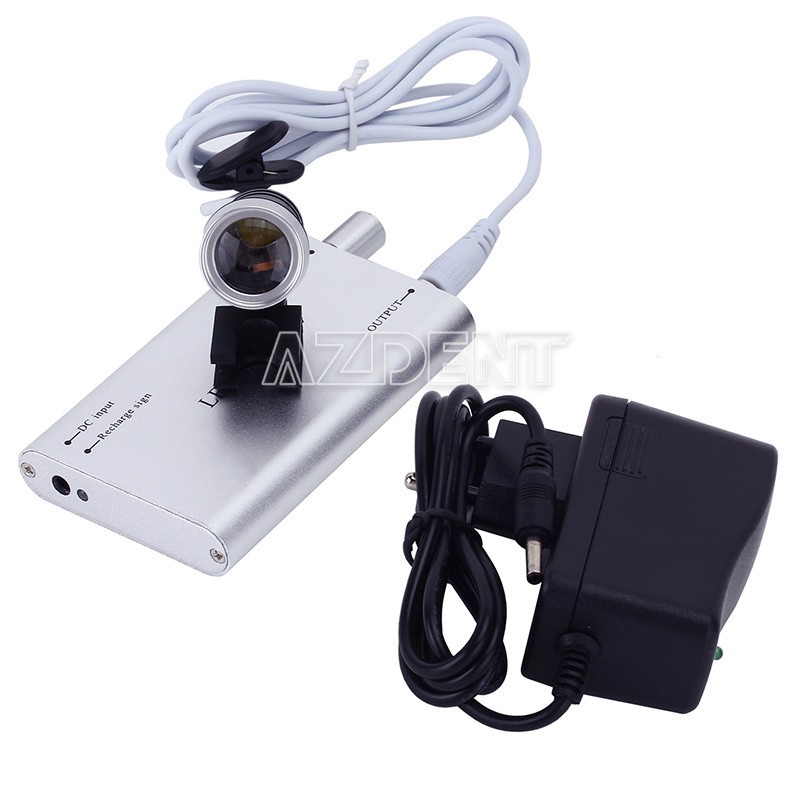 5W LED Dental Medical Head Light with Filter Insert Type for Loupes AZDENT