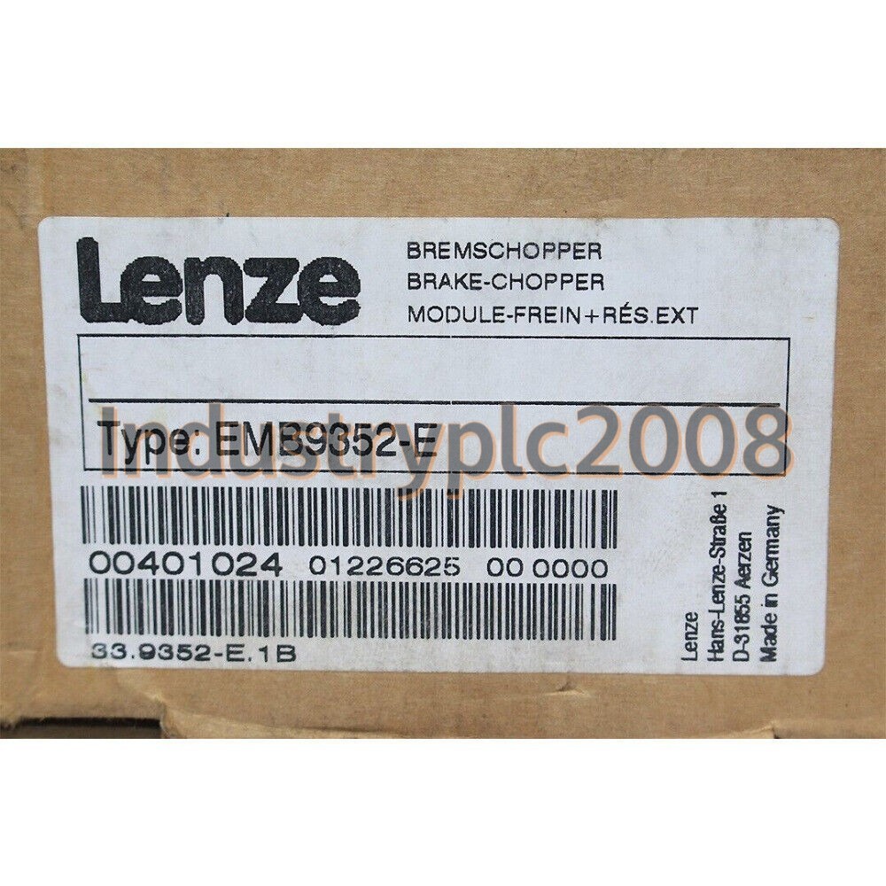 EMB9352-E NEW LENZE EMB9352E Brake Module