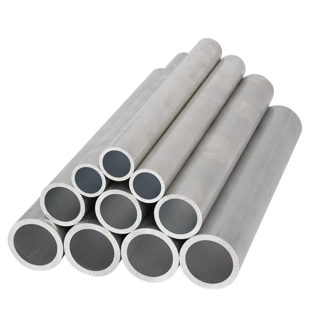 Aluminium Round Tube Pipe 1/1.5/2/2.5/3/4/4.5mm~10mm Wall Thickness 500mm Length