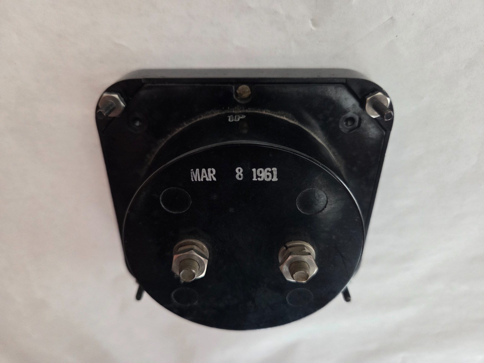 Vintage Hewlett-Packard 801-58 1120-005 RMS Volts Decibel Panel Meter 600Ω 1mW