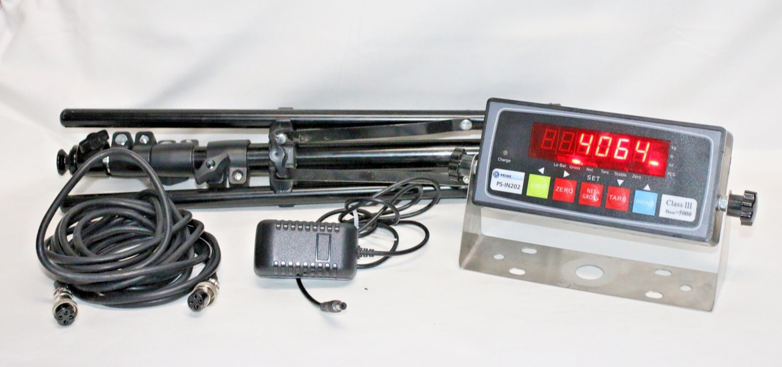 Prime Scales PS-IN202 Weight Indicator and cable