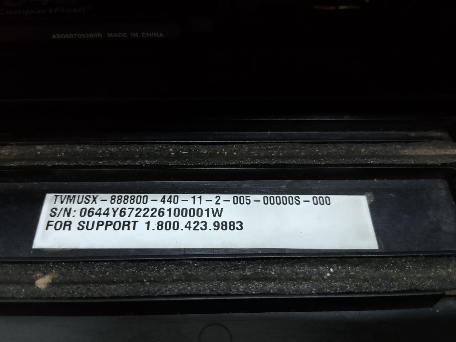 Honeywell V6MULTI PLUS TVMUSX-888800-440-11-2-005-00000S-000 Recorder AS is