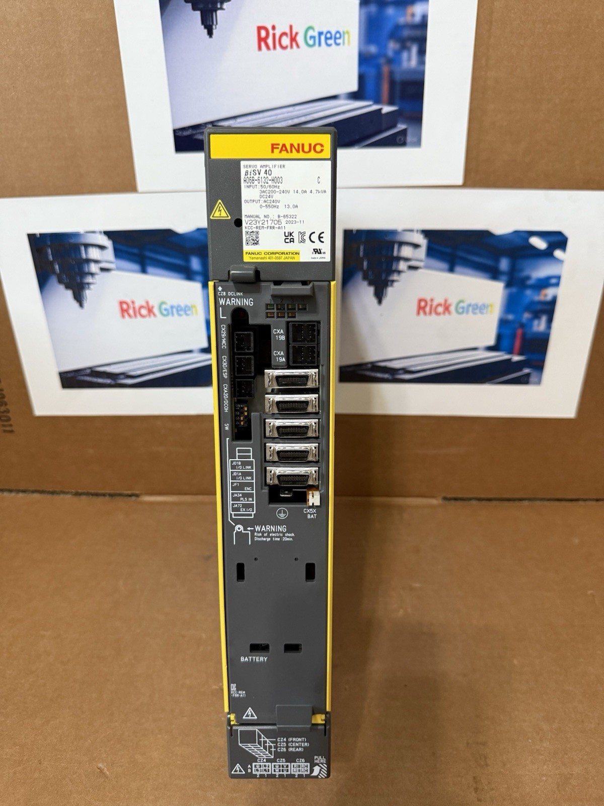 FANUC 2023 Servo Amplifier A06B-6132-H003 US NDA Available 30 Days Free Return