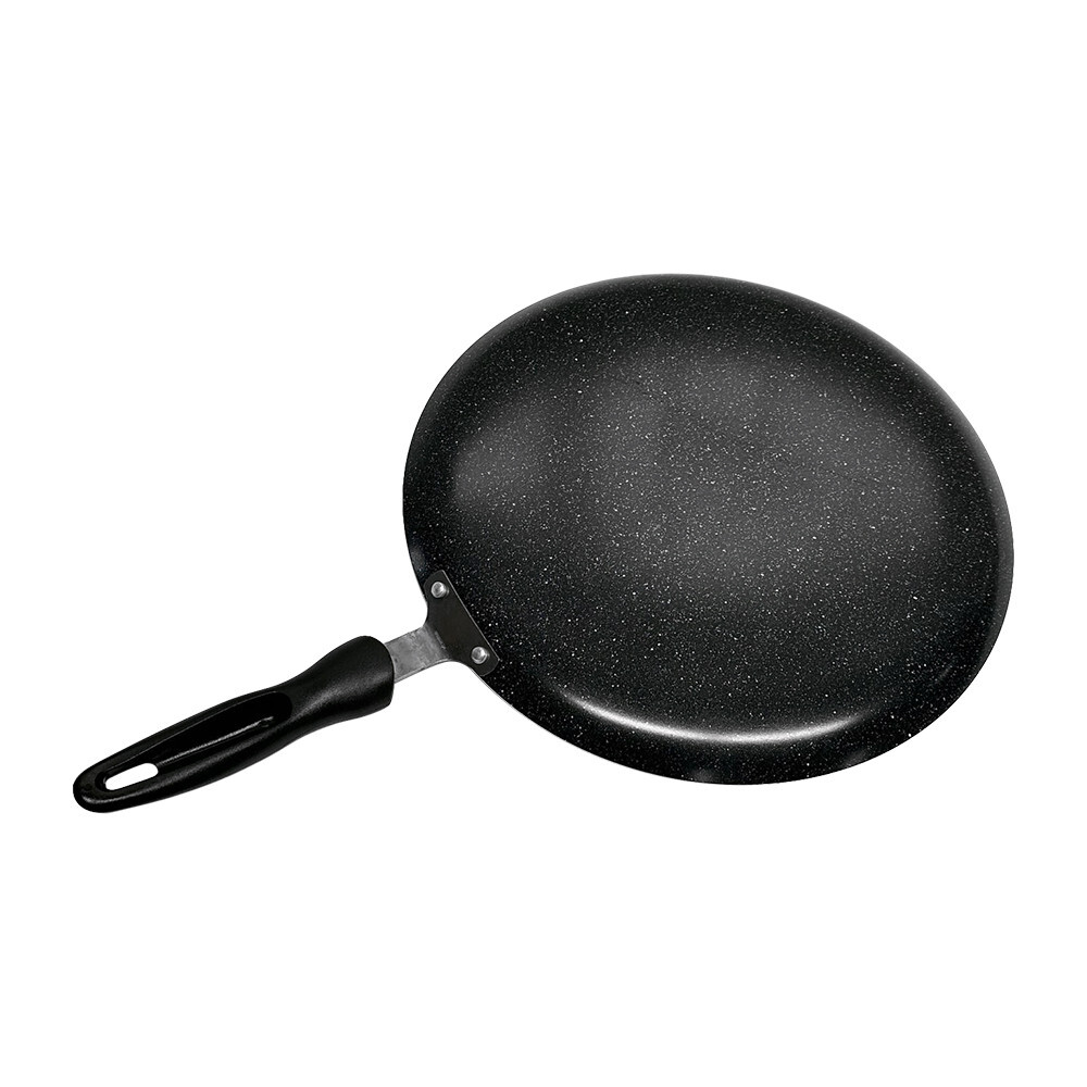 13» Heavy Gauge Aluminum Non-Stick Griddle Round Single Stove Frying Pan Cook