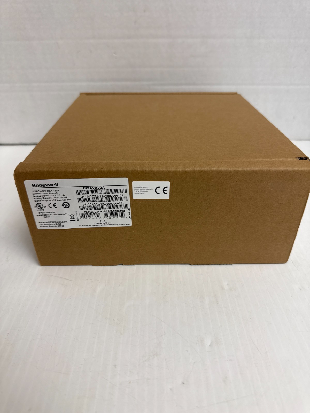 Honeywell CPO-VAV2A Open Energy Management Equipment Controller