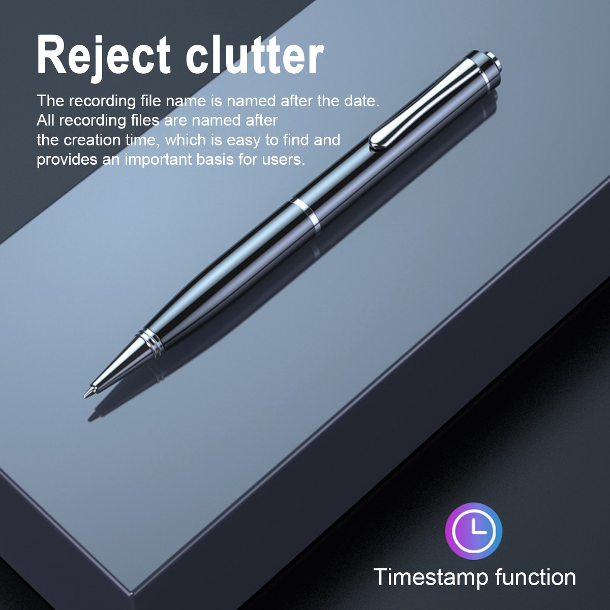 Digital Voice Activated Recorder Mini Audio Recording Pen Player Device 32GB -US