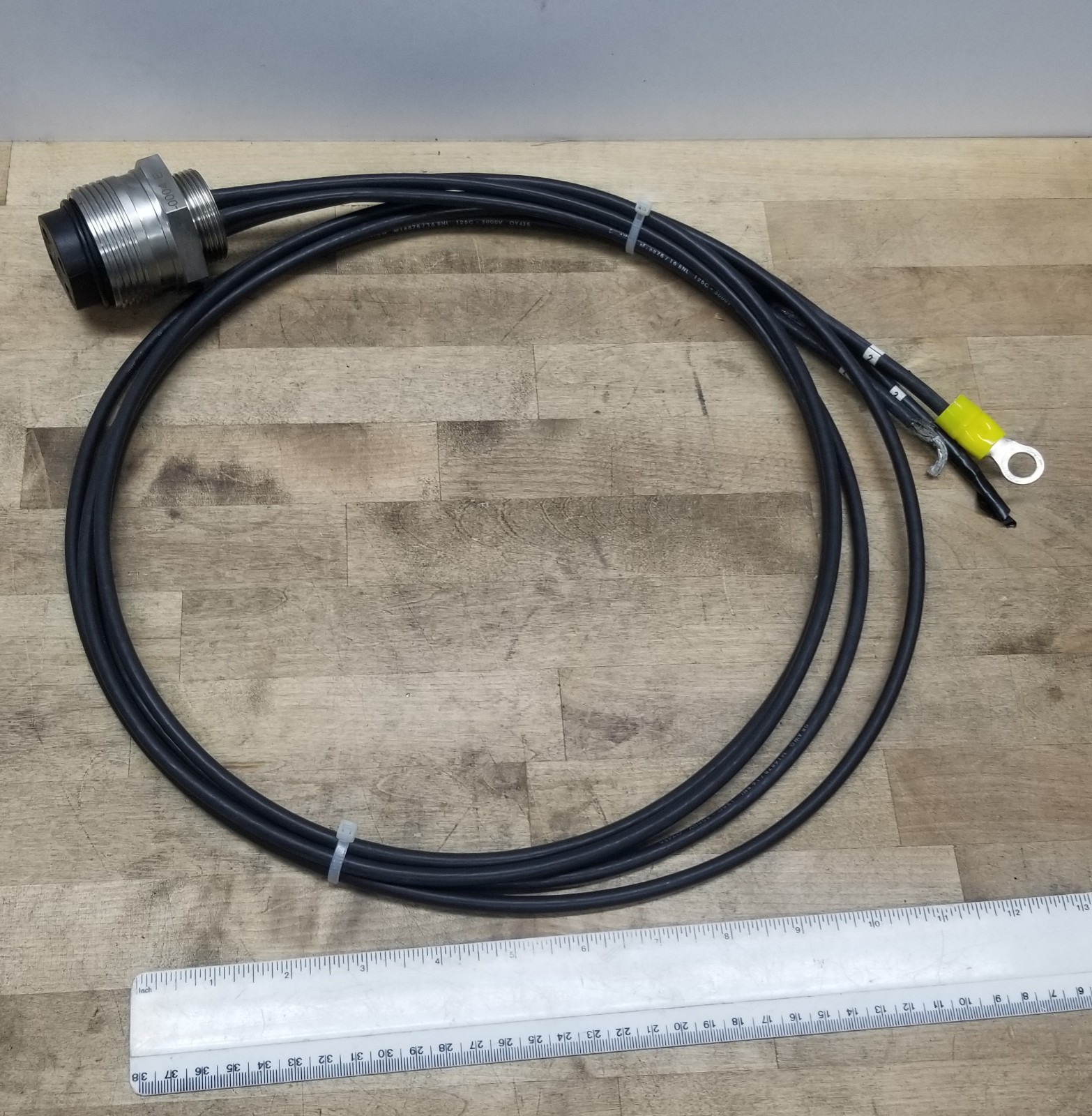 One Burton Subsea Series 66 P/N: 6607-3204-0004 E Connector & Cable Assembly