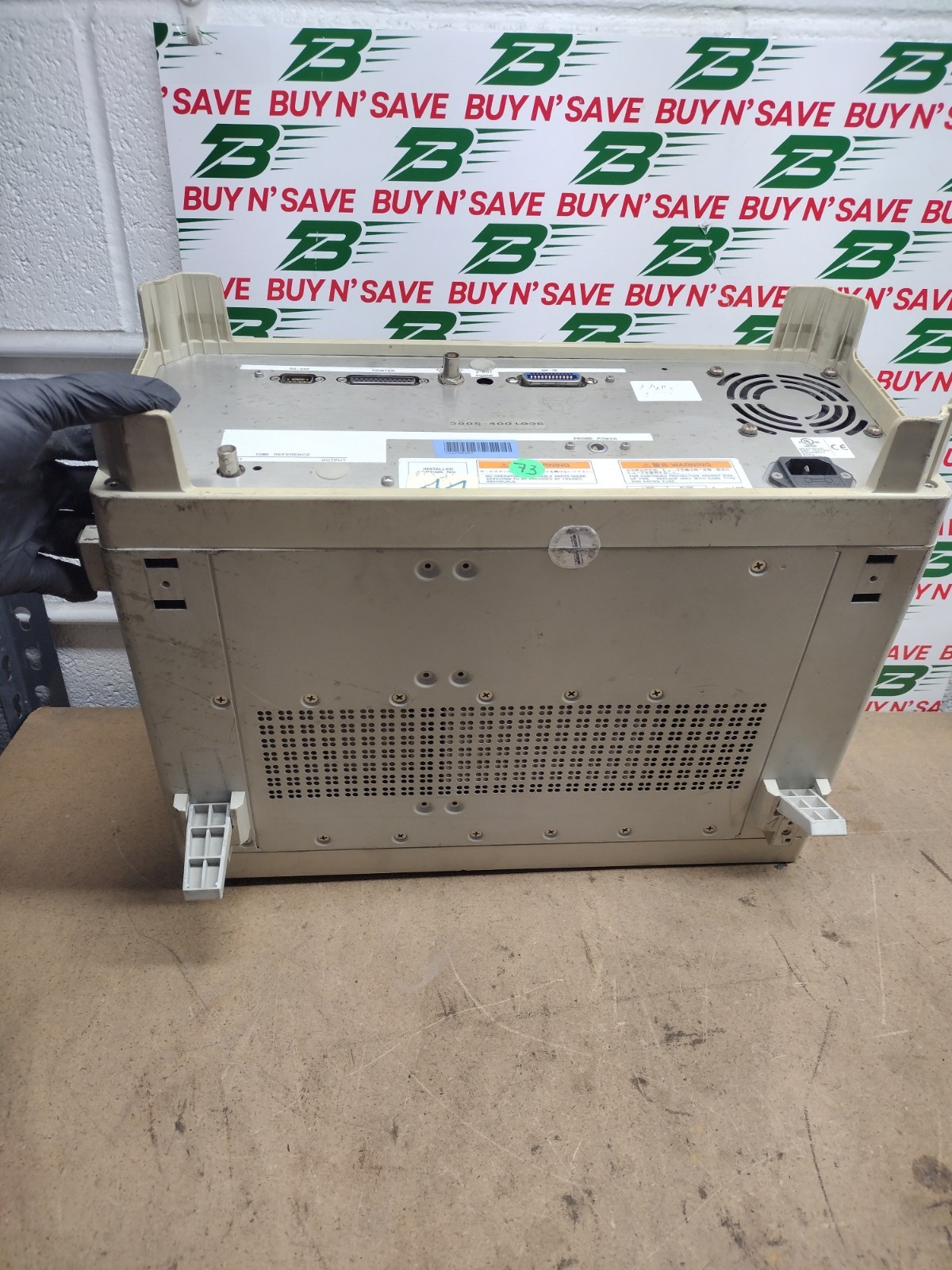 Advantest R3131A Spectrum Analyzer – w/Option 44 – Powers On – w/Pwr Crd – USED