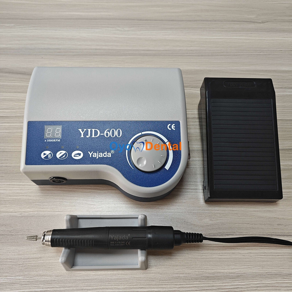 Electric Brushless Micromotor Dental Lab Polisher Polishing Machine 60K YJD600