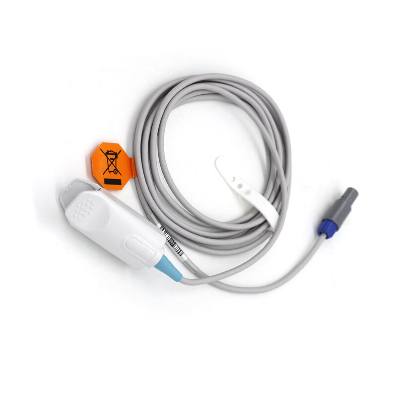 2PC Adult Finger SpO2 Probe Oxygen Sensor Fit For CONTEC Patient Monitor CMS8000