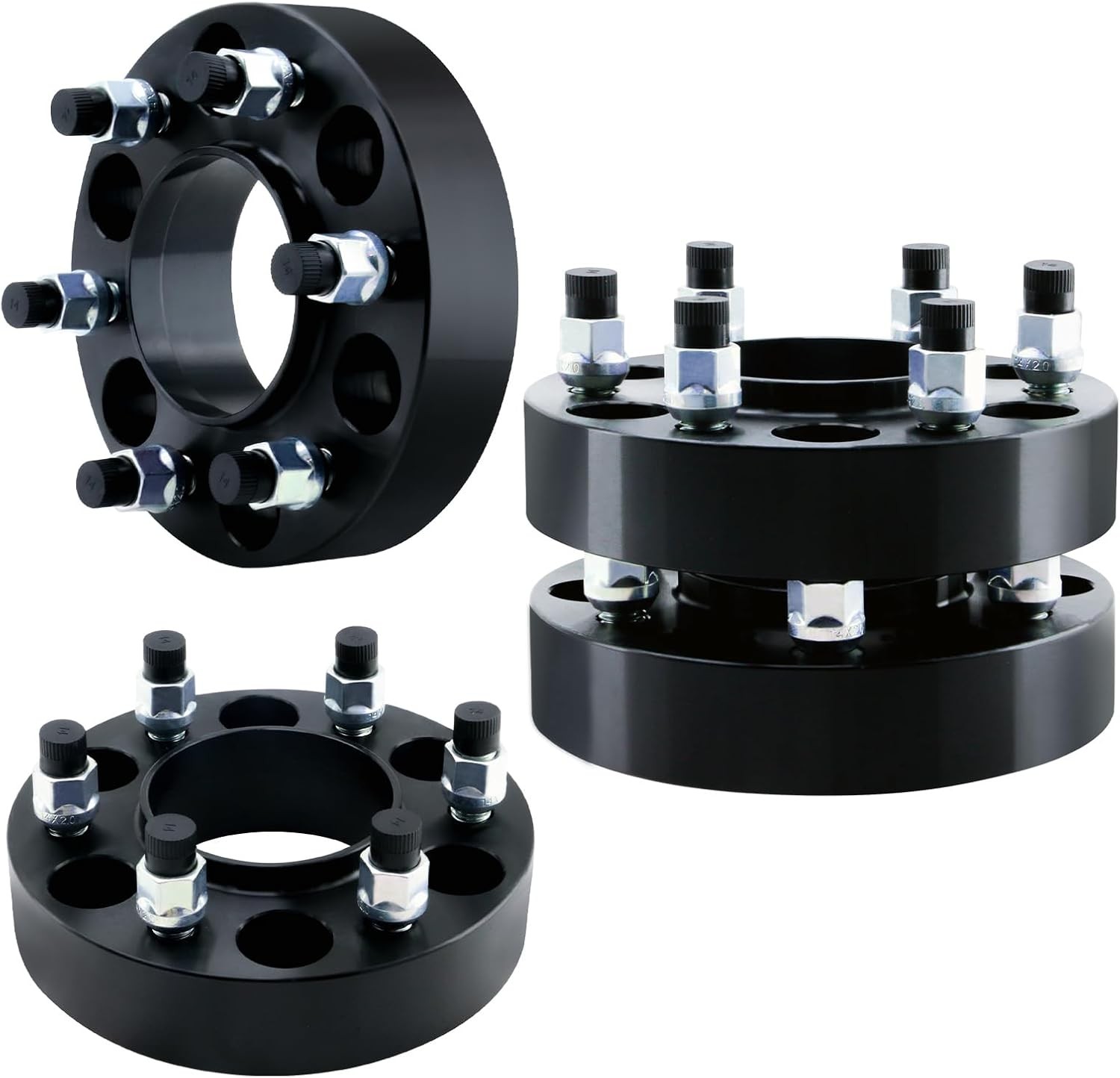 4x 1.5″ 6×135 Wheel Spacers for 04-14 Ford F150 Expedition Black Hubcentric