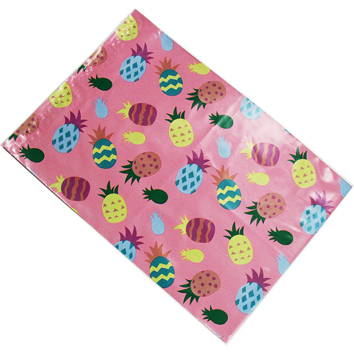 100 10×13 Pink Pineapple Designer Poly Mailers Envelopes Boutique Custom Bags