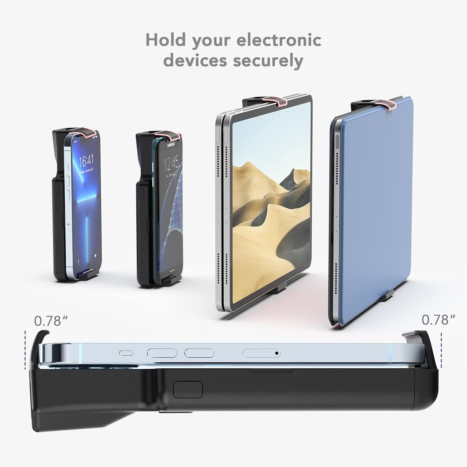 Eyoyo Mini 2D QR Code Wireless Bluetooth Barcode Scanner for Android IOS Phone