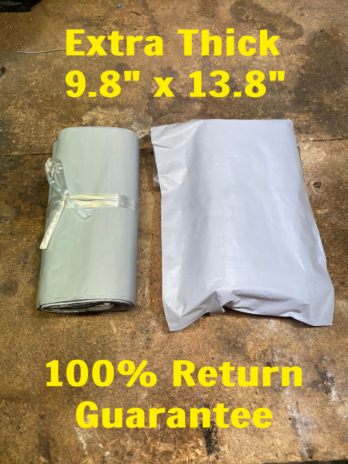 Extra Thick 9.8″ x 13.8″ 4 Mil Poly Mailer Premium Shipping Bag Sold in Bulk