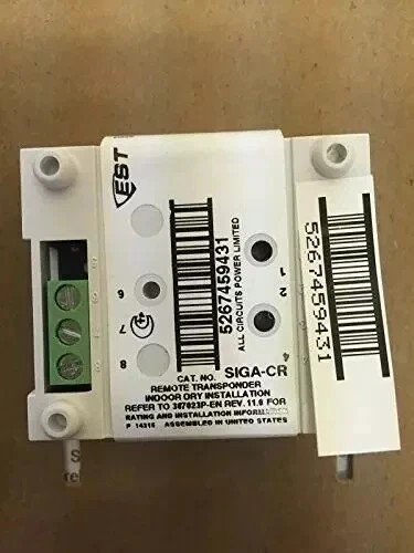 Edwards EST SIGA-CR Intelligent Addressable Control Relay Module – Brand New