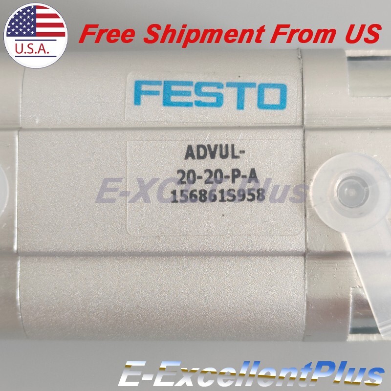 Mini Compact Air Pneumatic Cylinder ADVUL2020PA For Festo ADVUL-20-20-P-A 156861