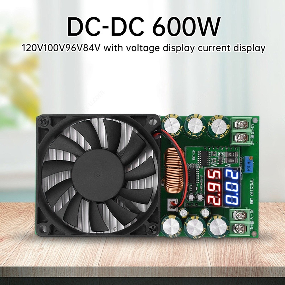 600W 20A DC-DC Buck Module CV CC Adjustable Buck Converter 120V 100V 96V1937