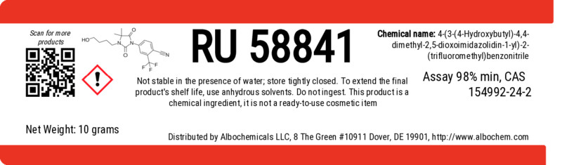 RU58841 Powder, 10 Grams