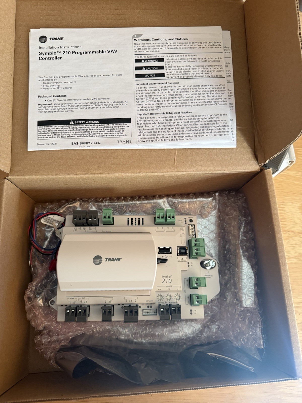 Trane Symbio 210 VAV Controller
