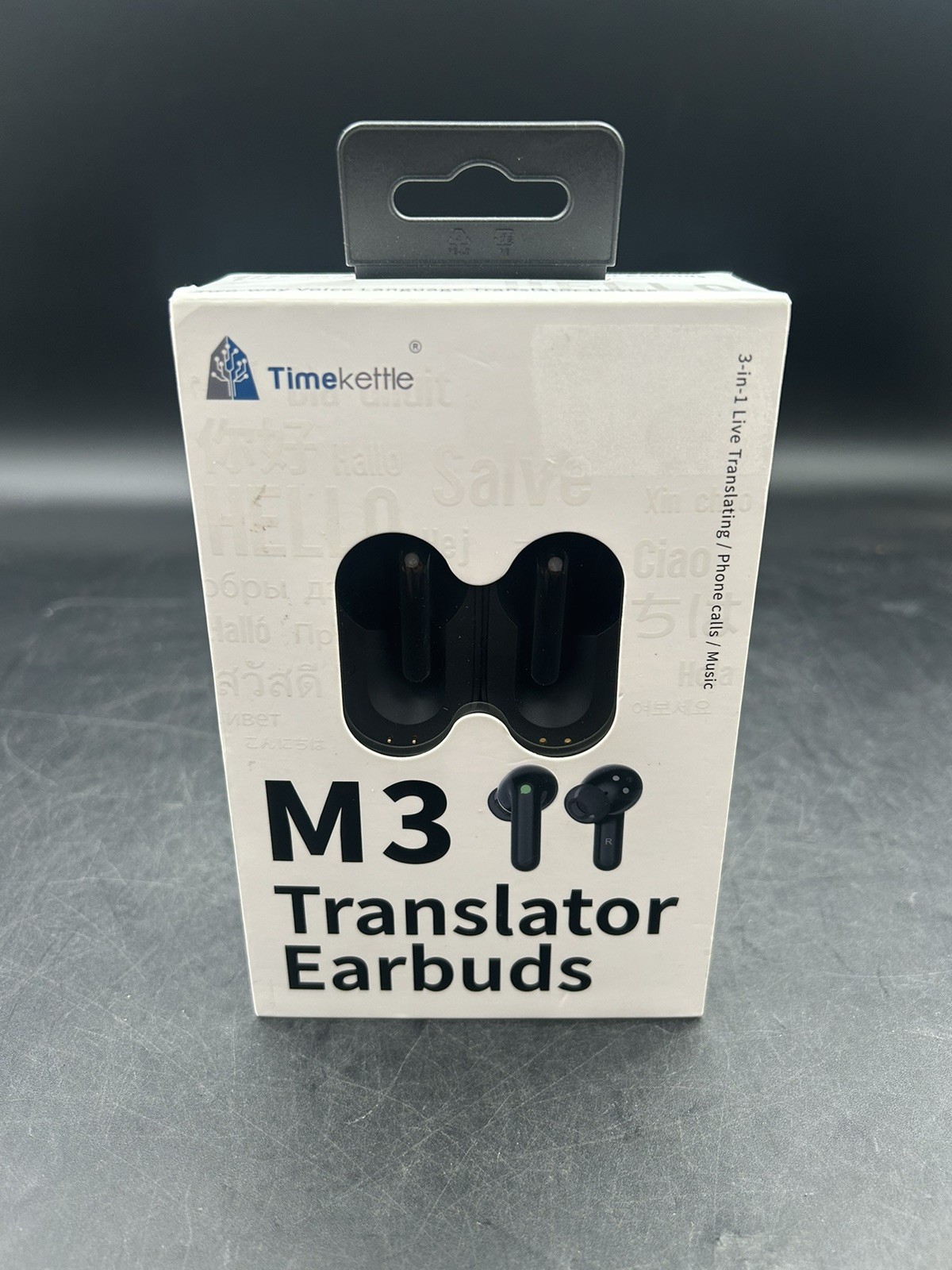 Timekettle M3 Language Translator Earbuds Headphones Two-Way Device 40 Languages