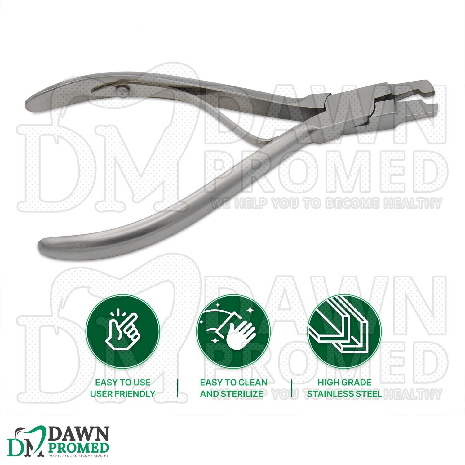 Primary Crown Crimping Plier Dental Orthodontics Instrument German Grade