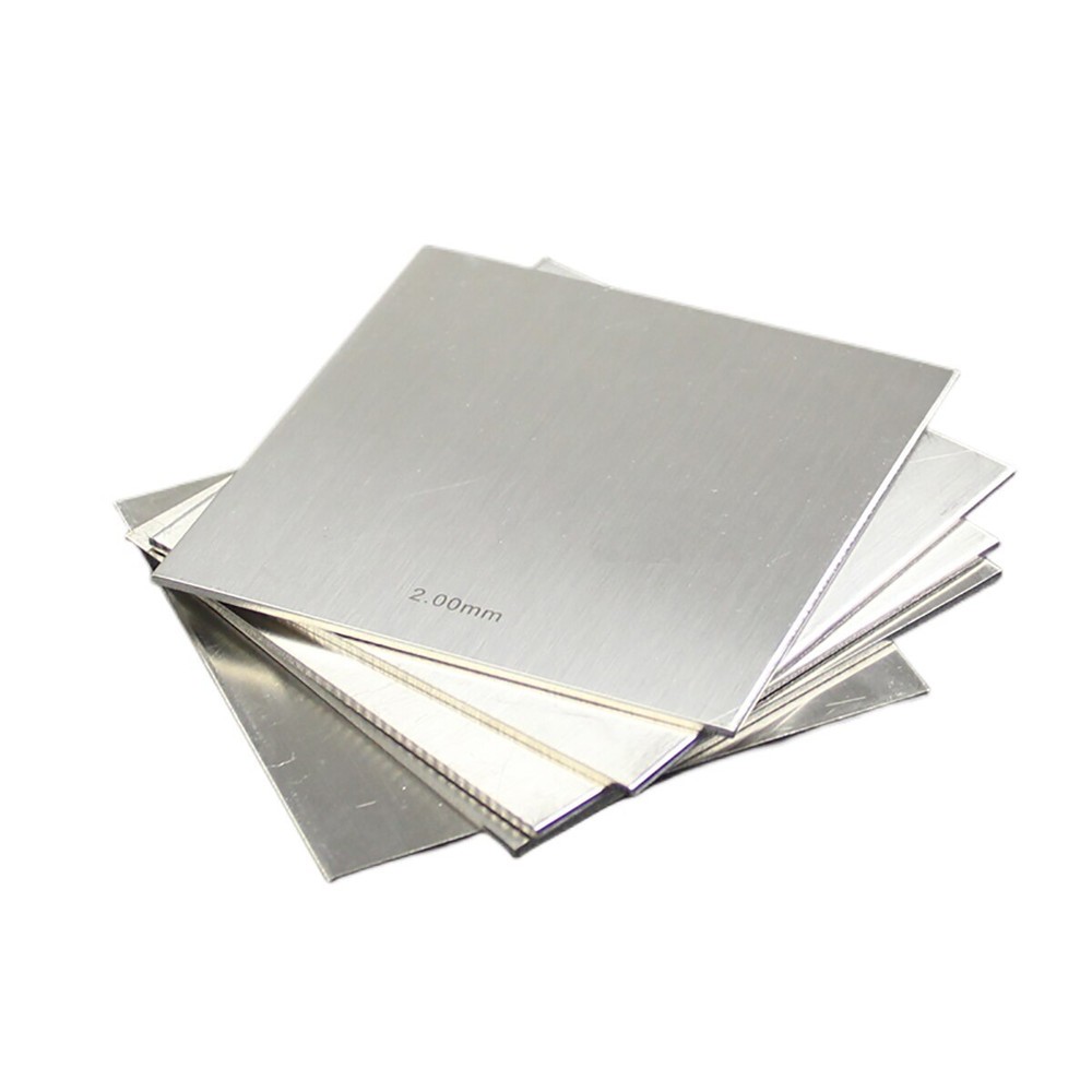 Thick4mm 316Stainless Steel Square Plate Polished Sheet 50/100/150/200/250/300mm