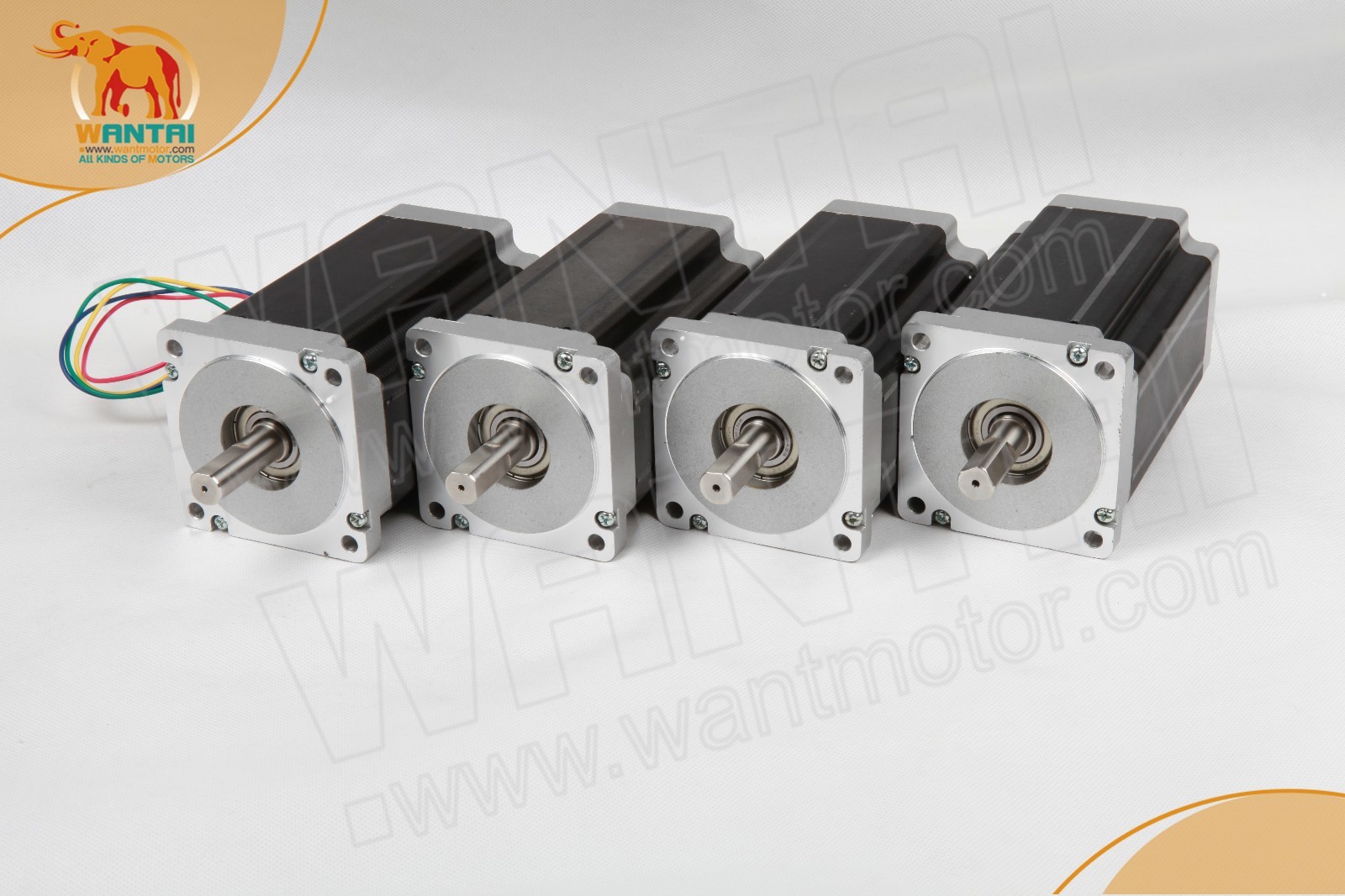 Wantai CNC Router 4Axis Nema34 Stepper Motor 1090oz-in 5.6A+Driver 80V 7.8A ,2ph