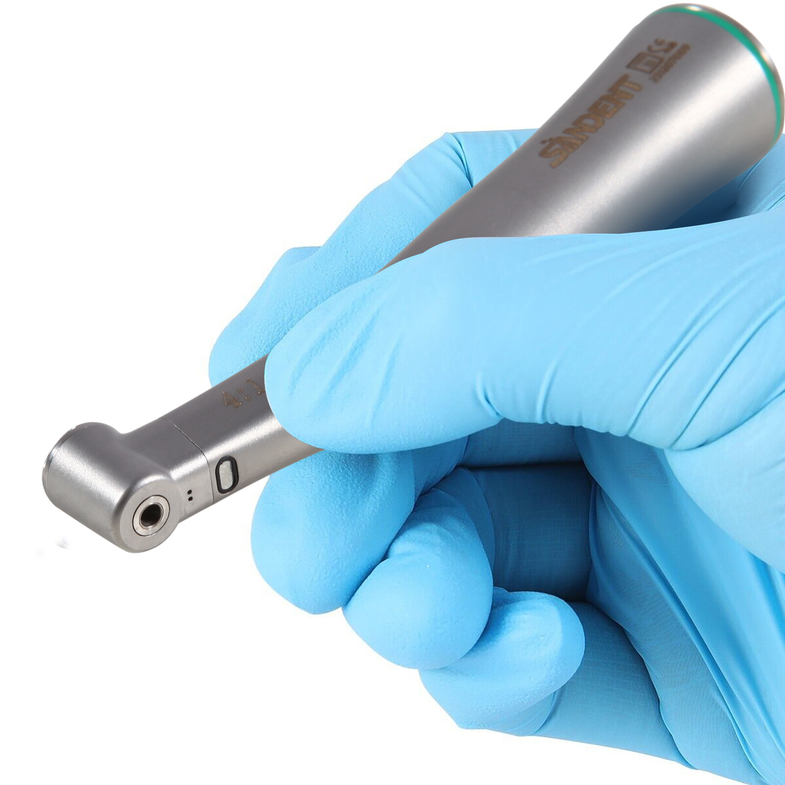 1-10pcs NSK Style Dental 4:1 Reduction Contra Angle Fiber Optic Handpiece DL