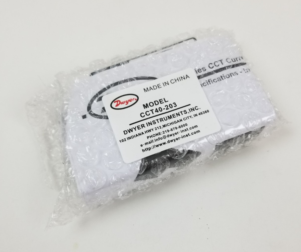 Dwyer CCT40-203 AC Current Transformer Output 10VDC NEW
