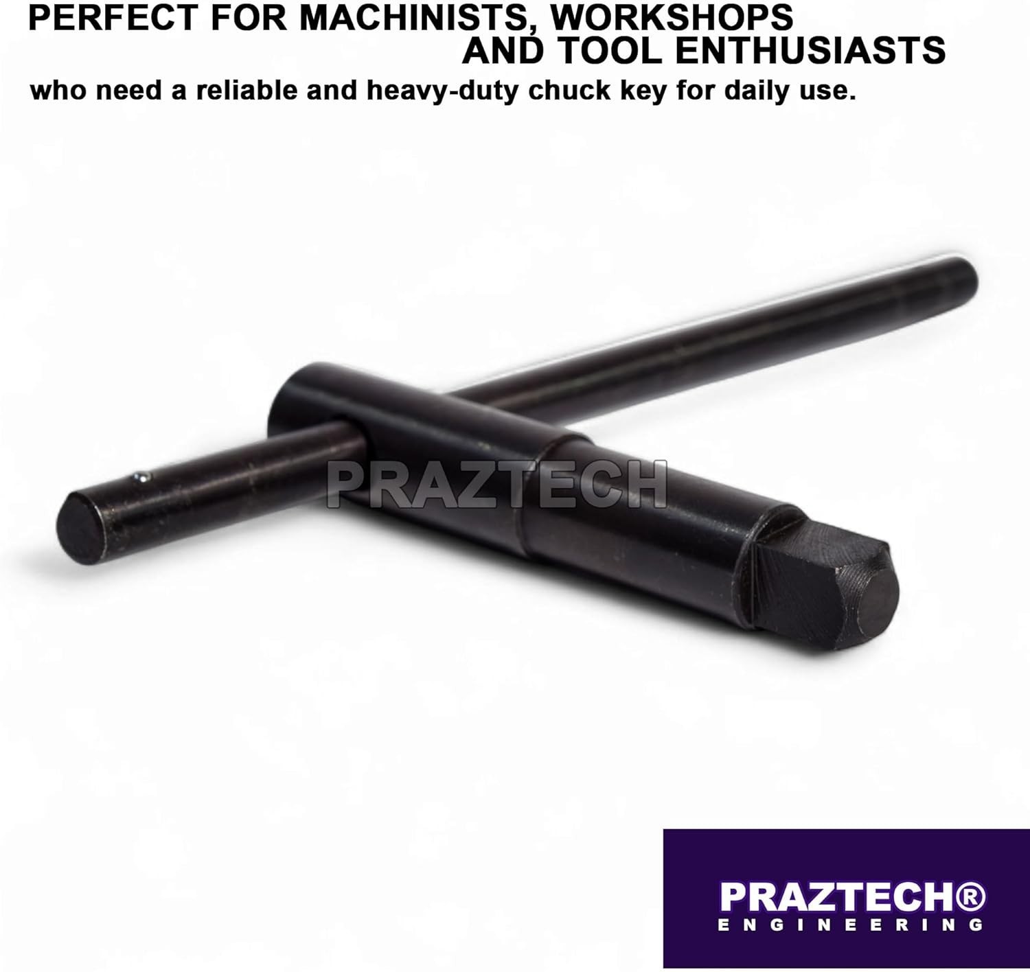 1/2″ Lathe Chuck Key Square Heavy Duty Wrench for 3, 4 & 6 Jaw Chucks