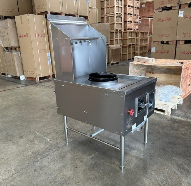 NEW Commercial 13″ Hole Wok Range Chinese Cuisine 100,000 BTU NSF Natural Gas