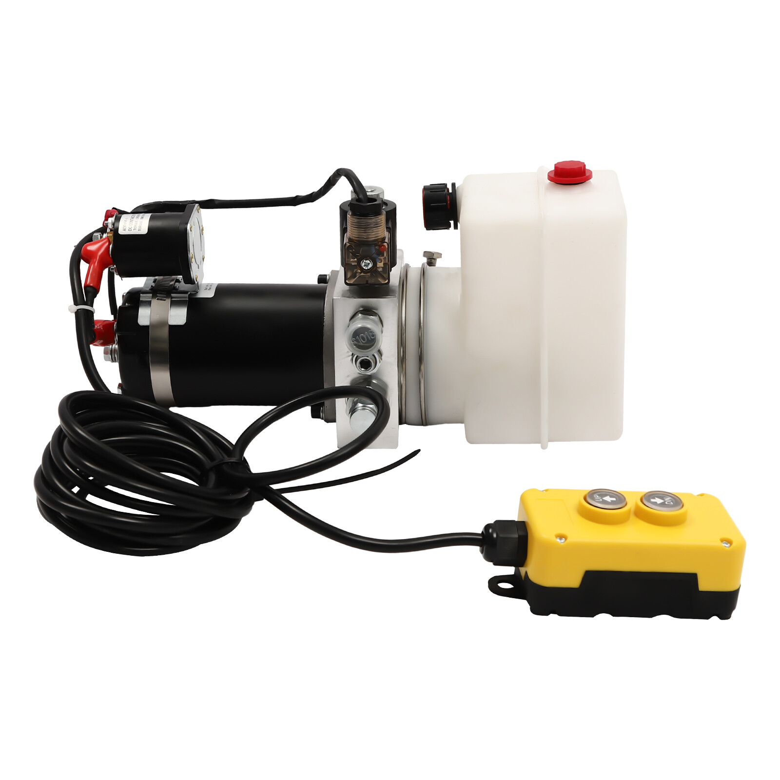 Electric Hydraulic Pump Hydraulic Power Unit Single Acting Oil Pump 12V 800w