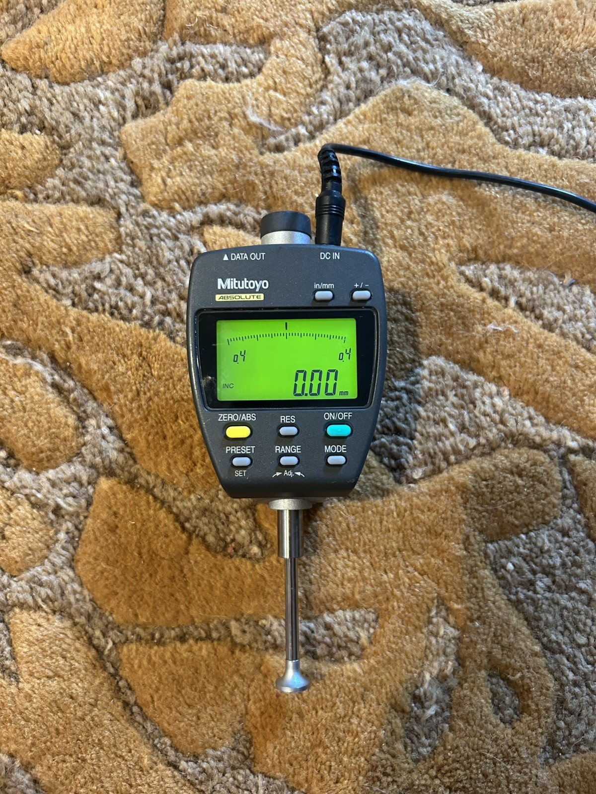 MITUTOYO DIGIMATIC INDICATORS WITH Weighted Stand