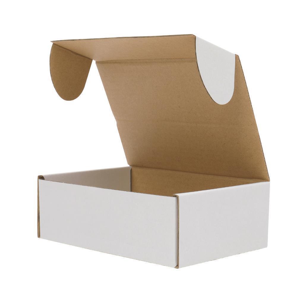 50-2000 6x4x 2 3 4 White Corrugated Shipping Mailer Packing Box Boxes