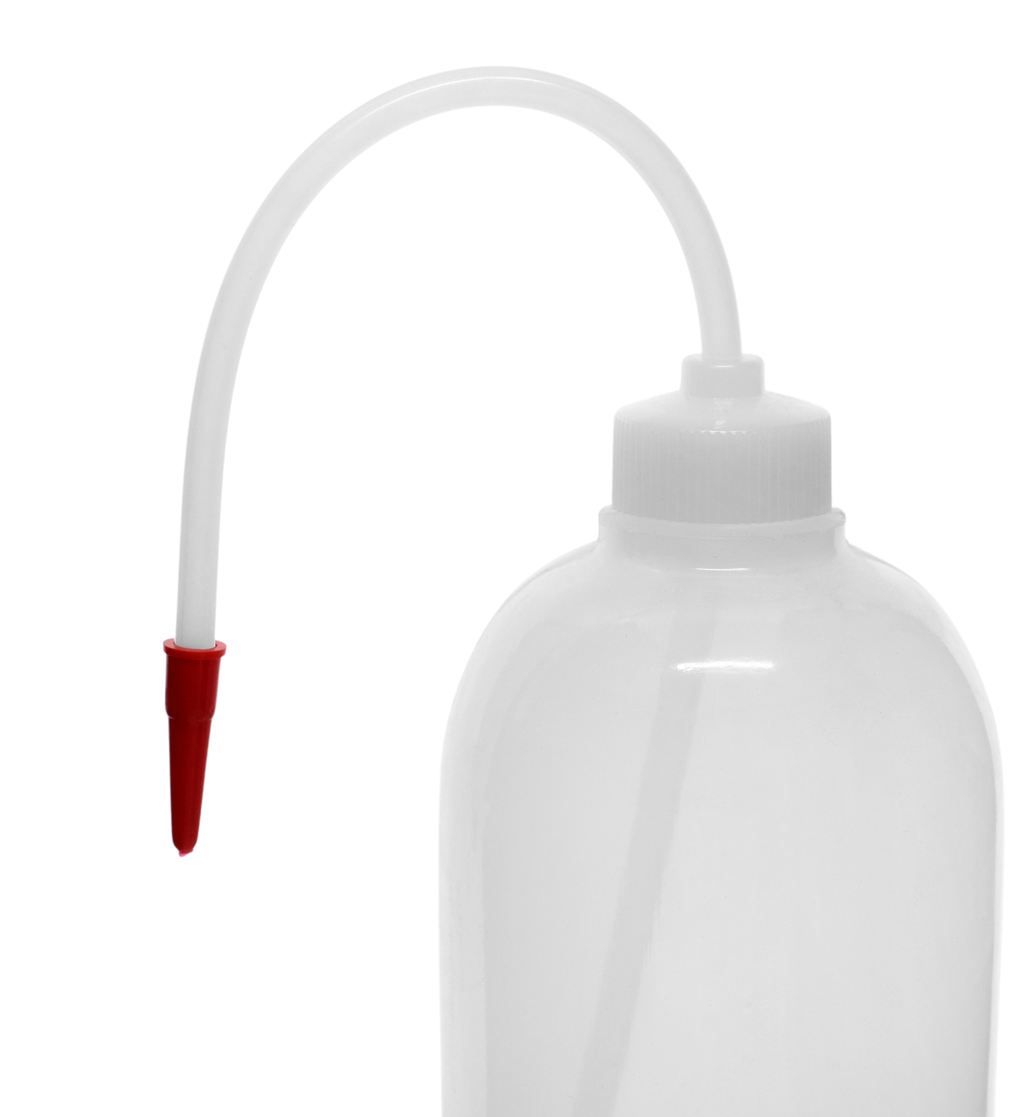 Wash Bottle, 1000ml – Polyethylene – Flexible Delivery Tube – Eisco Labs