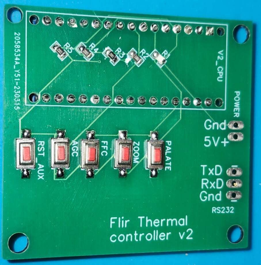 2.8″ LCD Touch Flir TAU Thermal Camera Controller 100% MADE IN USA, NOT CHINA