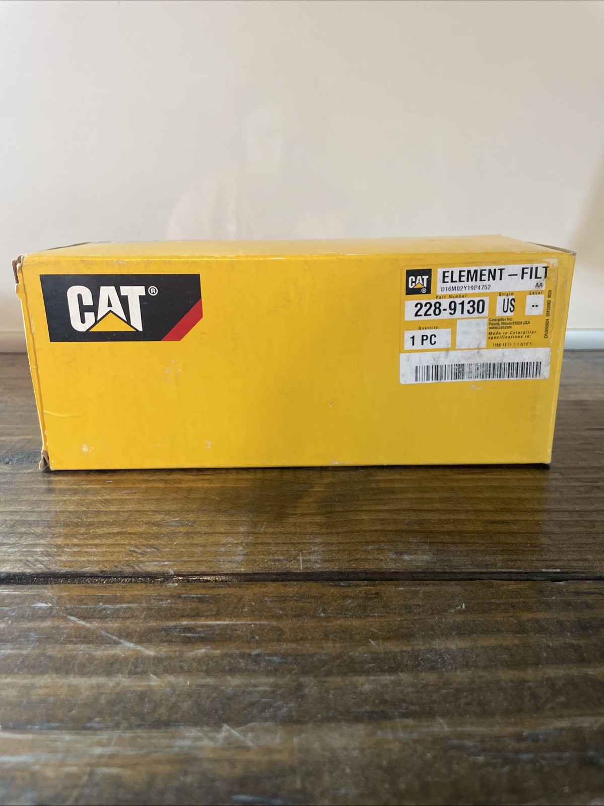 228-9130 Genuine OEM CAT FILTER Element Caterpillar