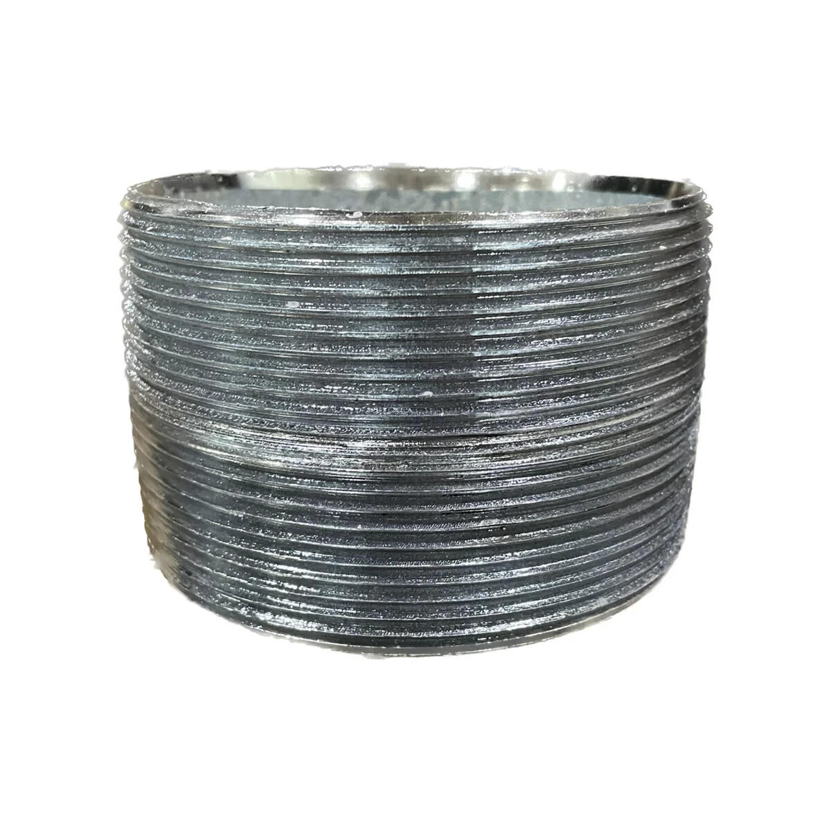 BMI 3″ Galvanized Close Nipple Pipe Fitting NPT 150# UL/FM Steel