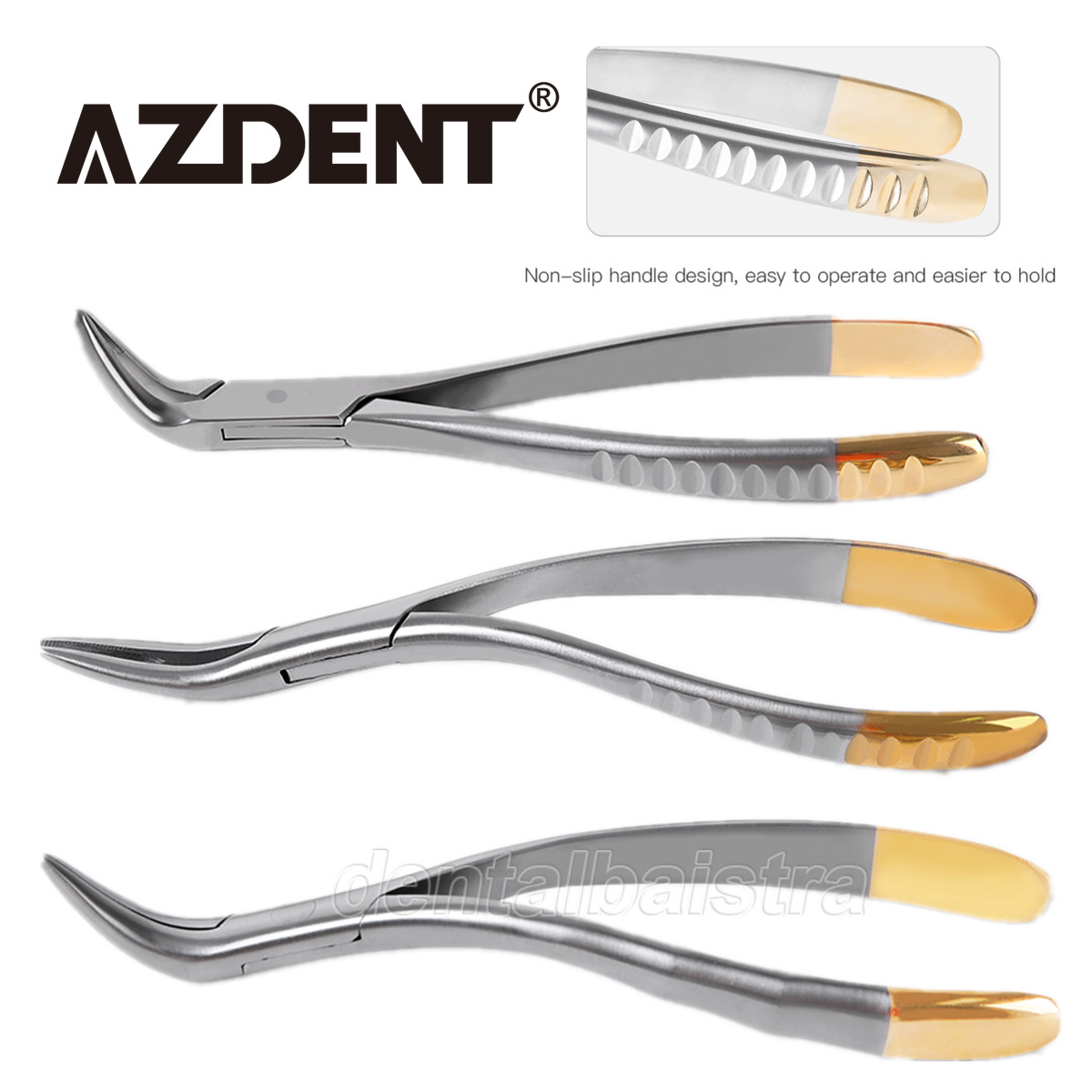 Dental Surgical Upper Root Tip Extraction Pliers Residual Tweezers Tooth Forceps
