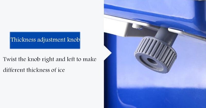110V/60HZ Electric Shaved Ice Machine Ice Crusher for Frozen Drinks etc. Use